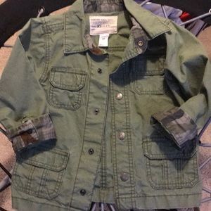 Army green/camo jacket